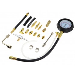 Miernik ciśnienia wtrysku paliwa benzyna z końcówkami