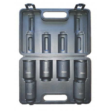 Zestaw 6 nasadek 12 kątnych 1/2 cala 30/32/33/34/35/36