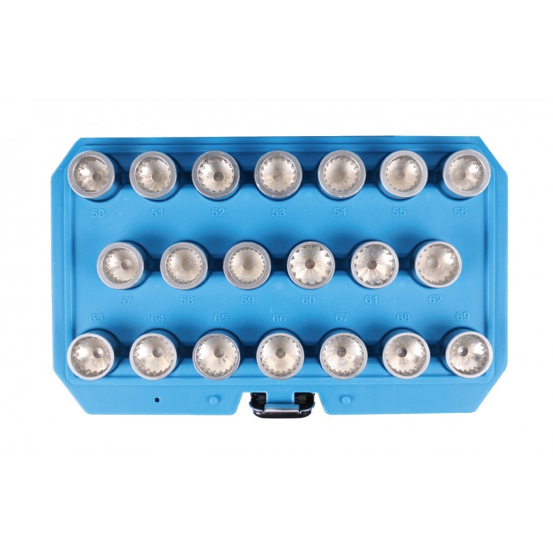 Zestaw nasadek do śrub kół zabezpieczających VW/ Porsche 20 szt