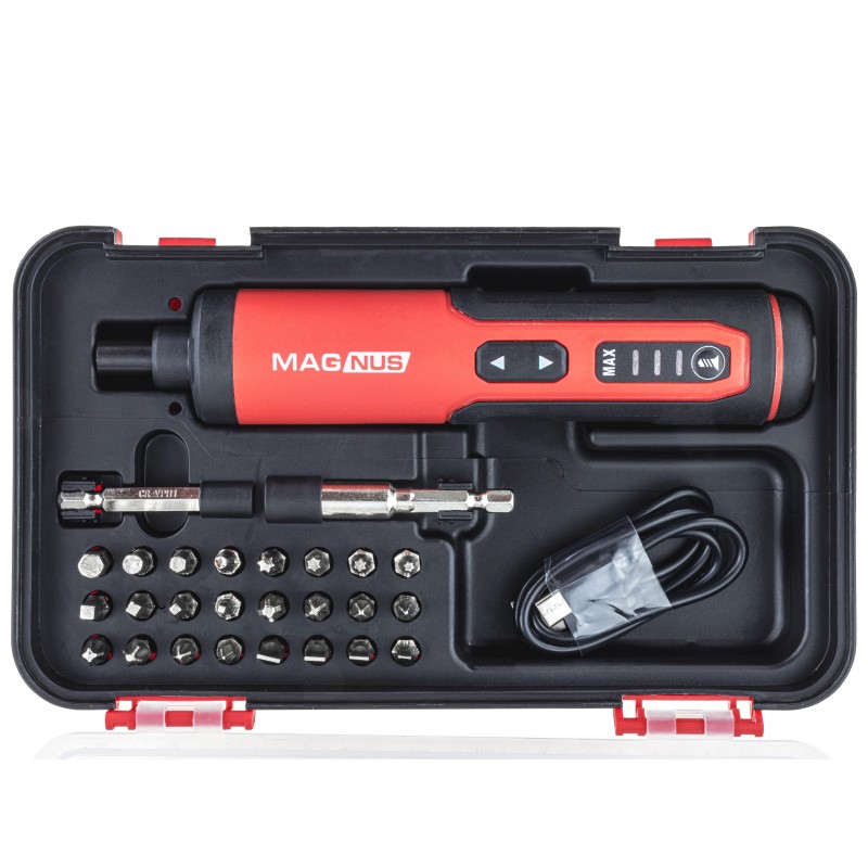 Wkrętak akumulatorowy z bitami 27 elementów