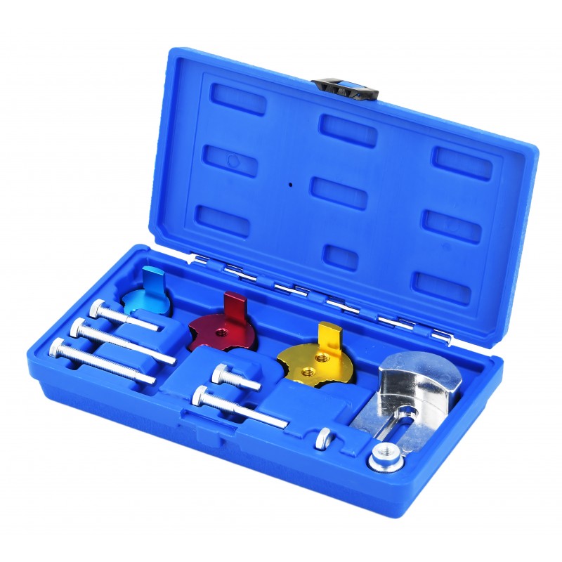 Zestaw narzędzi do demontażu i montażu pasków wielorowkowych – 11 elementów