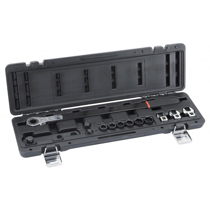 Zestaw do paska wielorowkowego z grzechotką – 13 elementów