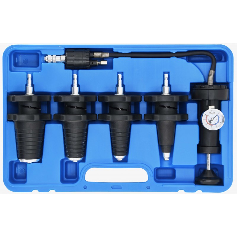 Uniwersalny zestaw do sprawdzania układu chłodzenia – 5 elementów