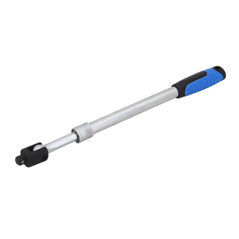 Pokrętło teleskopowe na przegubie 1/2" 460–610 mm CrV