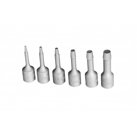 Zestaw  wykrętaków do urwanych szpilek 3/8 2-10 mm