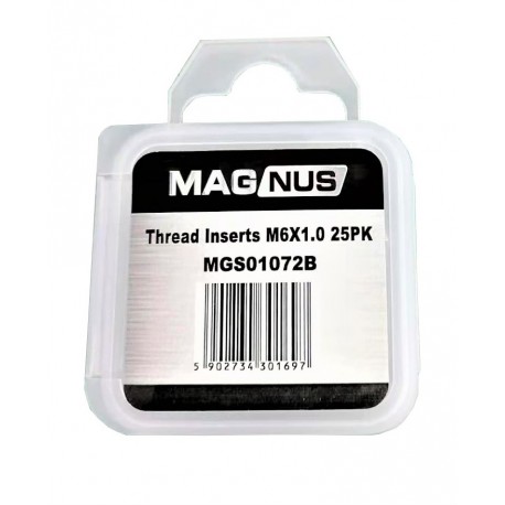 Wkładki naprawcze do gwintów M6x1.0 mm 25 szt