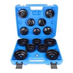 Zestaw 15 nasadek do filtrów oleju