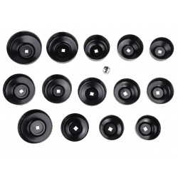 Zestaw 15 nasadek do filtrów oleju